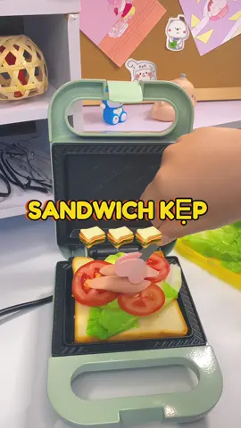 Mình không ăn bánh mì kẹp 1000 ngày màaaa mình chỉ ăn liên tục 10 ngày thuii #cooking #lambanh #maykepbanhmi #sandwich #nauan 