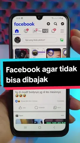 cara agar akun Facebook tidak bisa dibajak #makinviral #fb #trik #facebook #facebooktips 