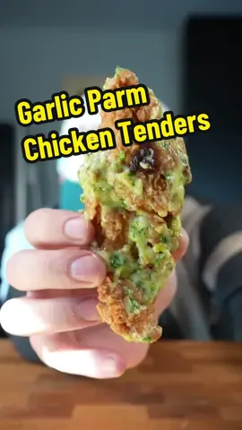 Garlic Parm Chicken Tenders 🍗🧄🧀 Join community in bio for full recipe details and exclusive instructional videos to help make you a better cooks! 3 day free trial now  #chickentenders