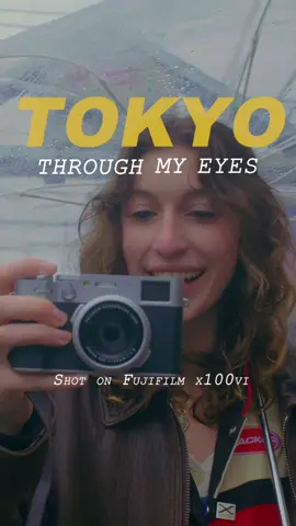 A week in Tokyo, Japan. All photos + videos shot with the @FUJIFILM X/GFX USA #x100vi 🗻📷 #camera #photography #japan #travel 