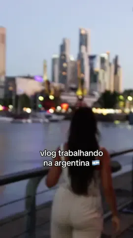 vlog de dois dias comigo trabalhando na argentina 🇦🇷🤍