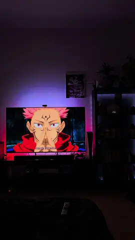 #jujutsukaisen #anime #sukuna #animetiktok #domainexpansion #samsung #tv #lights 
