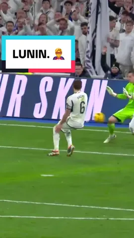 𝐴𝑛𝑑𝑟𝑖𝑦 𝐿𝑢𝑛𝑖𝑛. 🧤🔝  #LALIGAHighlights #LALIGAEASPORTS #TikTokFootballAcademy #RealMadrid #Lunin 