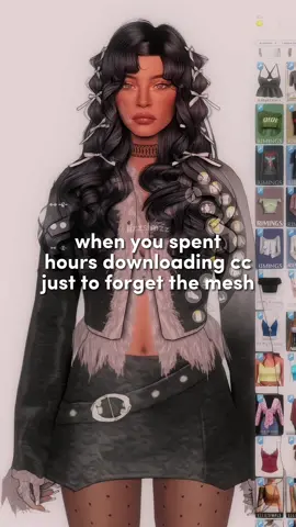 the worst feeling i swear 😭 #thesims #thesims4 #sims4cc #simstok 