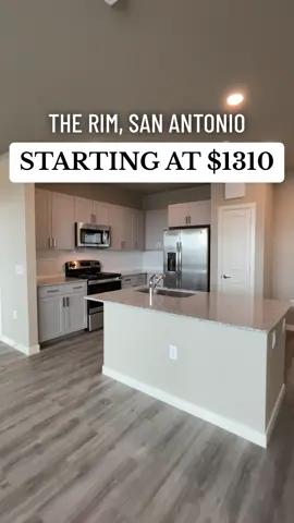 THE RIM - $1310 - 1BED/1BATH - 830 SqFt — 2BED/2BATH - $1605 - 1174 SqFt — We found DEALS at this property in The Rim! Super easy access to 1604 and I-10. Amenities include a resort style pool, fitness center, and a dog park 🐶. — Comment or DM and we can set up a tour! 📲 #sanantonio #sanantoniotx #sanantonioapartments 
