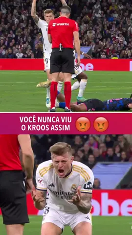EITAAAA 😳😡 #kroos #tonikroos #realmadrid #halamadrid #futebol #laliga #tiktokesportes 