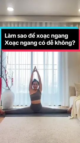 Xoạc ngang tại nhà cùng Diệp bào mn ơi, lưu bài tập về luyện tập nhé các chị em ơi #yogadangdep #yogatruyencamhung #trending #trendingtiktok #giammobunghieuqua #giamcanthanhcong #yogadanhchonguoimoibatdau #xuhuongtiktok #nămmoi2024 #xoacngang 