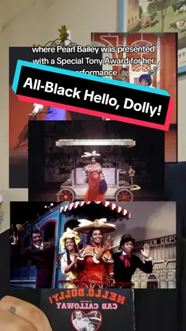#musicaltheatre #theatretok #broadway #blackhistorymonth #bhm #hellodolly #pearlbailey #cabcalloway musical theatre musicals broadway
