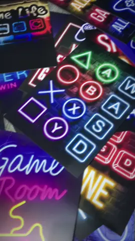 Poster dinding terbaru tema neon game #postergame #posterdindinggamers #kamargaming #kamargamingastetic #kamargamers 