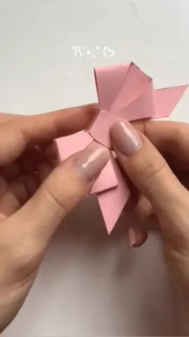 Gấp nơ coquette xinh xắn🎀💗 #CapCut #coquette #aesthetic #origami #handmade #no #xinh #cute #baby #princess #Love #gift #couple #stuckinthemiddle 