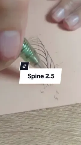 Hairstroke Nam sợi Spine 2.5 cùng Giang nha #phunmoi #xuhuong #phunxamthammy #phunchanmay 