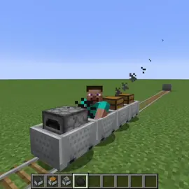 Minecraft train 😂 #Minecraft 