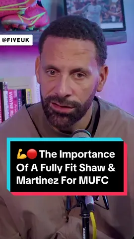 ⚽️🎙️ @Rio Ferdinand highlights the importance of a fully fit Martinez & Shaw for Man Utd after a 2-1 defeat at home to Fulham. As well as how Ratcliffe and INEOS aren’t afraid to make big decisions for the club. 🔴 CC: @Joel Beya @Stephen Howson 🇾🇪  #tiktok #trending #viral #football #shaw #martinez #mufc #manchesterunited #rioferdinand #vibewithfive #five 