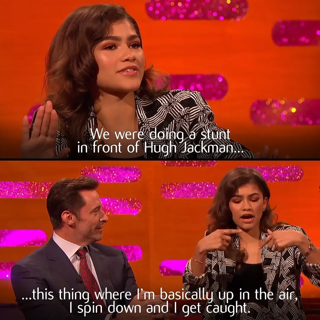 #zendaya denies the rumours 🤭 #dune #dune2 #thegrahamnortonshow #grahamnorton #hughjackman #thegreatestshowman #hilarious