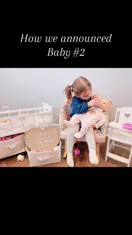 She’s in her big sister era. #bigsister #babyannouncement #babyannouncementideas #bigsisterlittlebrother #littlebrother #littlebro #MomsofTikTok #momtok #momlife #pregnant #pregnantlife #pregnanttiktok #toddlersoftiktok #fyp #foryou #foryoupage #trending #viral #roadto1k 