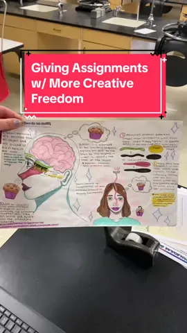 Creative freedom in the classroom is so important! #teachersoftiktok #teachertips #classroomactivities #highschoolteacher #classroomtipsandtricks #teacherlife #lessonplanideas #teacherideas #teacherhacks #classroomgames #classroomtips #classroommanagement 