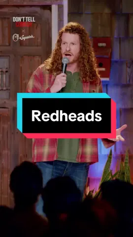 “Redheads” 🎤: @Matty Ryan | Watch his full set on our YT channel for more! Your soap is a joke! Upgrade your personal care with @Dr. Squatch  #donttellcomedy #mattyryan #standup #comedy #redhead #ginger #chicago #middleschool 