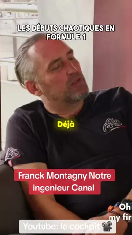 Credit: YouTube Cockpit studio. @Cockpit Studio  Franck Montagny nous raconte des débuts en F1 avec Canal et sa chute memorable au milieux du paddock. voulez vous la suite de l'interview? lui et Julien febreau sont devenu mythique en France et pour la F1. #F1 #Formula1 #f1tiktok #f1edit #sports #Motorsport #franckmontagny 