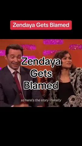 What would you do? 🙄😂 #zendaya #interviews #hughjackman 