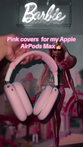 I love them!!🩷 #pink #airpodsmax #apple #headphones #fyp 
