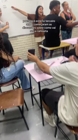 o caos foi instaurado 😅 #fyp #terceirao 