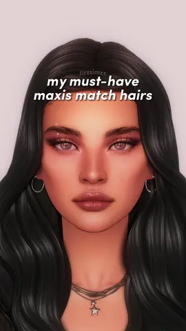 some new hairs for you all! 🫶🏻✨ #thesims #simstok #sims4cc #thesims4 #sims4mods 