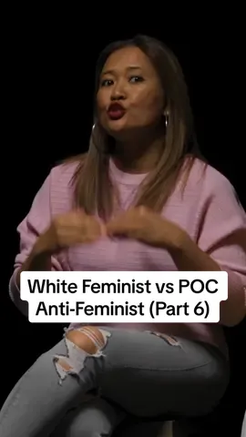 White Feminists vs POC Anti-Feminist Debate Issues (Part 6) #jubilee #fyp #feminism #middleground 