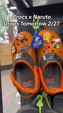 Crocs x Naruto drops tomorrow 2/27  Let out your inner Naruto & kakashi!  #shoepalace #naruto #narutoshippuden #kakashi #crocs #crocsgang #crocsgang #MemeCut #MemeCut #Meme #MemeCut 