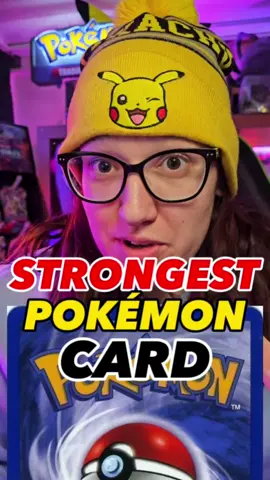 STRONGEST POKÉMON CARD? #strongpokemon #pokemoncards #pokemontcg #professoroak #pokemontcg 