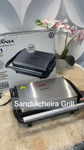 Sanduicheira Grill, Mais um Eletro para o Enxoval🥰 LINK NA BIO. @Britânia Eletro Oficial  #enxovaldecasanova #sanduicheiragrill #britania #montandoenxovaldacozinha #grill #listadeenxoval