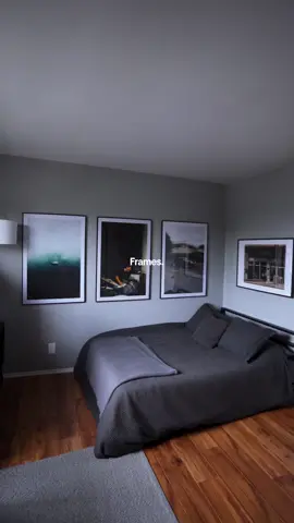 Frames. #minimal #aesthetic #amazon #bedroom #frames #pictures #posters #wallartdecor #simple #interiordesign 