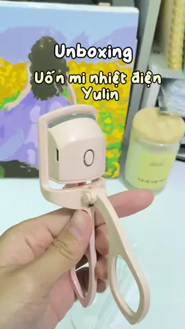 Unboxing uốn mi nhiệt điện Yulin 🛒✅🍭#unboxing #mayuonmi #yulin #makeup #tipmakeup #xuhuong #viral #fyp 
