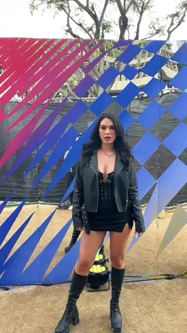 Techno is my weakness 🖤 #skylinefestival #ravefashion #raveoutfit #technooutfit #technomusic #ravegirls 