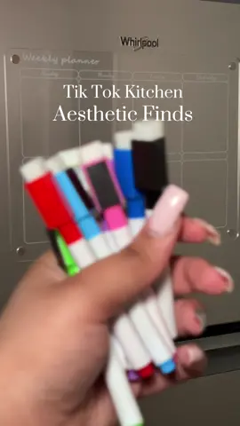If its not written down it’s probably not gonna happen, 😍 #fyp #foryou #magneticcalendar #aesthetic #aesthetickitchen #tiktokshop #MomsofTikTok #organization #organizedkitchen #momtok 