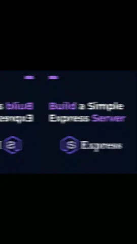 Build a Simple Express Server  Sure, here's how you can build a simple Express server in Node.js: ### Step 1: Set up your project Create a new directory for your project and navigate into it: ```bash mkdir simple-express-server cd simple-express-server ``` ### Step 2: Initialize a Node.js project Initialize a new Node.js project by running: ```bash npm init -y ``` This will create a `package.json` file with default values. ### Step 3: Install Express Install Express as a dependency for your project: ```bash npm install express ``` ### Step 4: Create your Express server Create a file named `server.js` in your project directory and define your Express server in it: ```javascript const express = require('express'); const app = express(); const PORT = process.env.PORT || 3000; // Define routes app.get('/', (req, res) => {   res.send('Welcome to the simple Express server!'); }); // Start the server app.listen(PORT, () => {   console.log(`Server is running on port ${PORT}`); }); ``` ### Step 5: Run your server To run your Express server, execute the following command in your terminal: ```bash node server.js ``` This will start your server, and you should see the message 