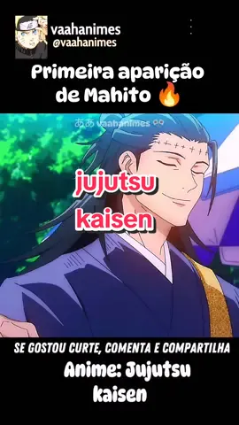 Primeira aparição de Mahito 🔥 #jujutsukaisen #yujiitadori #animeedits_fyp #animesedits 