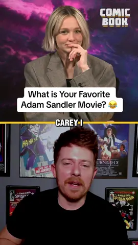 Tell me your favorite! #Spaceman #AdamSandler #CareyMulligan #BenStiller #Movies #Interview #FYP #ForYou #SNL #comedy 