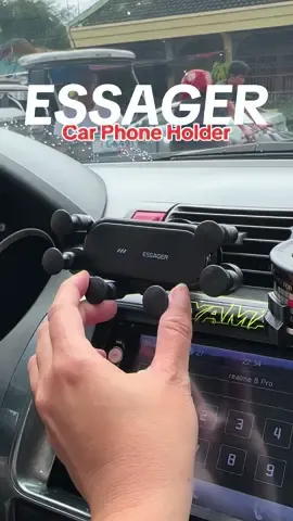 Ay kabog naman etong nabili oong Car phone holder10/10 ito sakin💯❤️#carholder #carphoneholder #essager #caraccessories #tiktokfindsph #carphonemount 