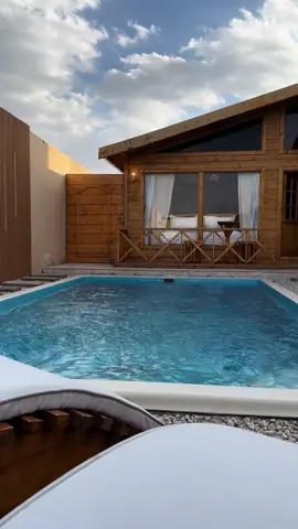 خصم 20% على حجوزات المبيت طوال شهر مارس🤎 #شاليه_نانت_الريفي #fyp #حايلندا #حايل #يوم_التأسيس 