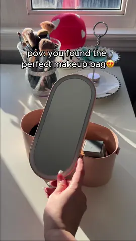This is the perfect makeup bag 😍! #makeuplover #beautyguru #beauty #makeupguru #BeautyTok #itgirl #cosmetics #makeup #makeuptok #luckygirlsyndrome #makeupbag #luxury #richgirl #luxurymakeup