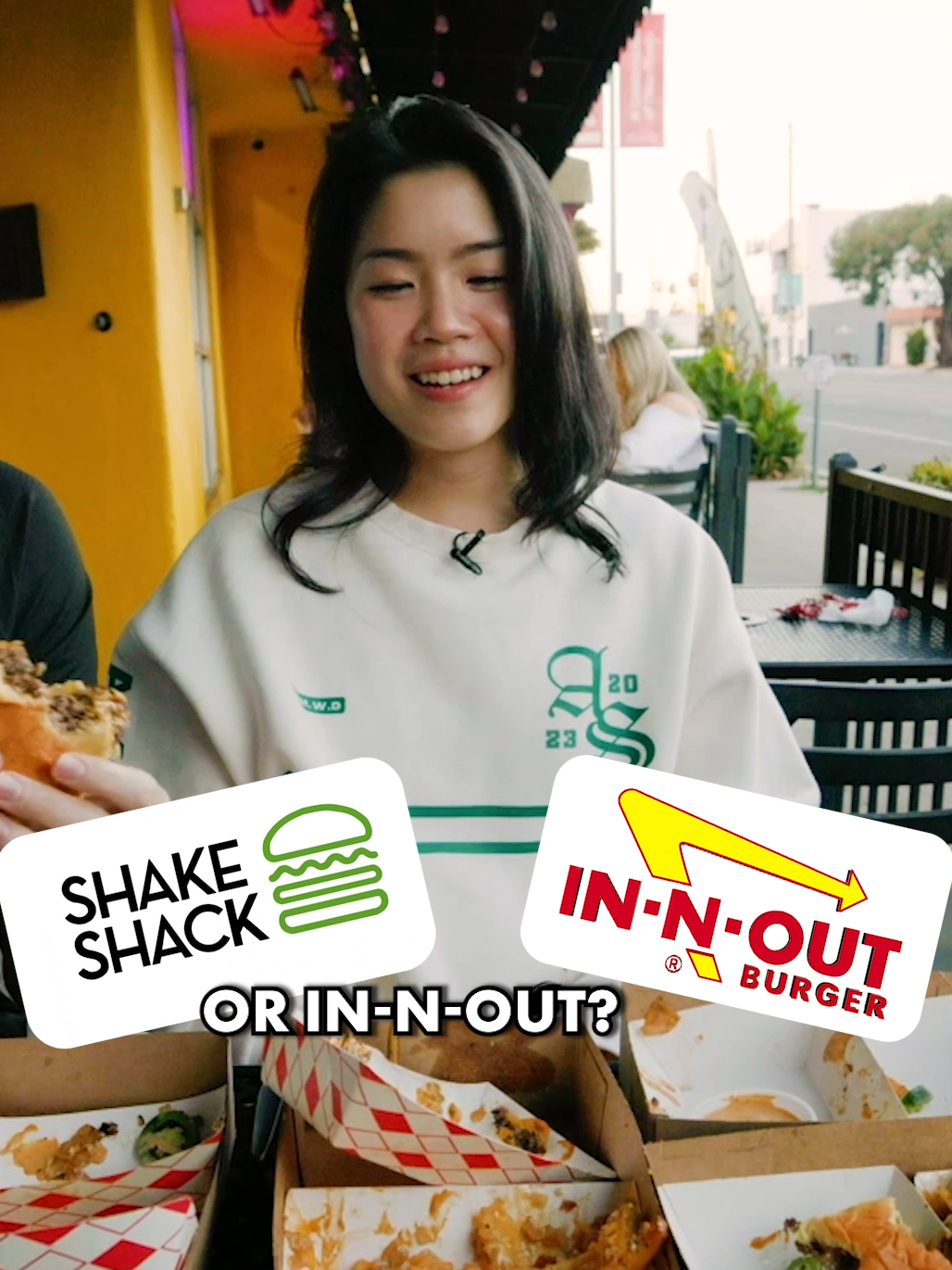 In N Out vs Shake Shack! #americanfastfood #innout #shakeshack
