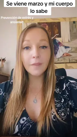 Se viene marzo y mi cuerpo lo sabe  #autocuidado #estres #ansiedad #marzo #8m #mesdelamujer #autoestima 