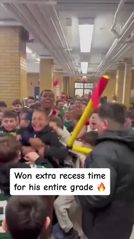 (via is34classof2026/IG) #fieldgoal #school #hype #recess #champion #students 