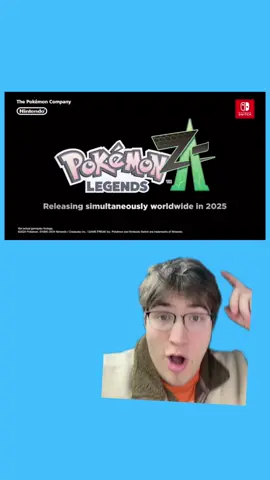 WOW NINTENDO! Legends AZ!? #pokemonlegendsAZ #pokemonnewgame #pokrmonday #pokemonscarletandviolet 