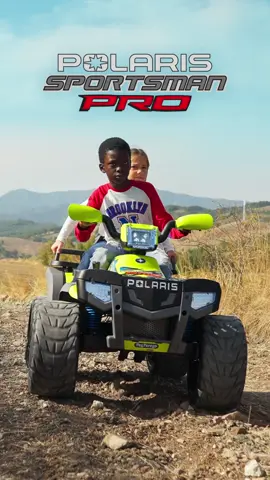 Polaris Sportsman Pro #fuoristrdaperbambinidalle prestazioni #PRO  - Ready to take the fun to the next level? #drivelikeapro #drivelikeapropegperego #pegperegotoys  #polarisrzr #giocattolielettrici #regalibambini  #offroadforchildren #offroad #endlessfun #letsplayreal#giochiamodavvero
