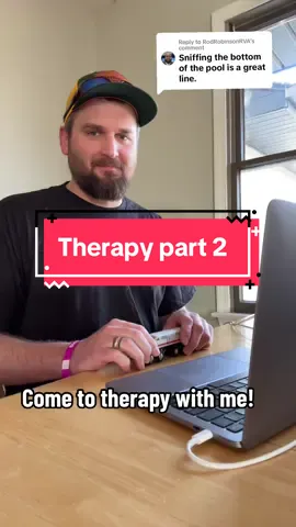 Replying to @RodRobinsonRVA Come to therapy with me again! Its more of a game at this point for me #supportgroups #supportgroup #fyp #dadsoftiktok #dad #MomsofTikTok #working #workingmom #husbandwife #multiplejobs #iamjoel #dadlife #middleclass #unmotivated #unmotivational #funnyvideos #advice 