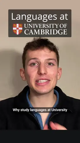 Think that a languages degree will do nothing for you? Think again! Our languages graduates have gone on to work @UNICEF , @BBC and beyond. The course equips you with a wealth of transferable skills that could take you... anywhere! Modern and Medieval Languages (MML) student @Andrew who studies French and Spanish is loving his course! Watch out for more videos from him about his experiences, including working abroad. 🗣️ Explore the benefits of the MML course at https://undergraduate.study.cam.ac.uk/courses/modern-and-medieval-languages #Cambridge #CambridgeUni #CambridgeUniversity #UniversityOfCambridge #Year12 #Alevels #LearnOnTikTok #LanguageLearning #Language
