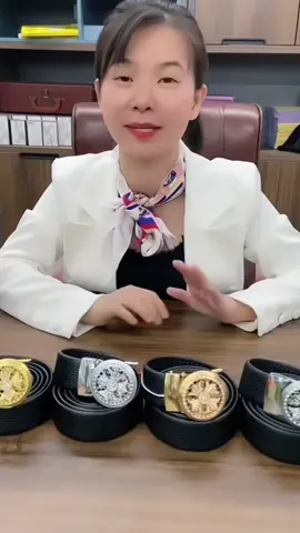Thắt lưng nam da cao cấp mặt đá xoay 360độ#thatlungnam 