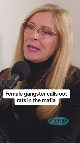 “Married to the Mafia - Female Gangster Andrea Giovino podcast now live on Anything goes with James English YouTube channel & iTunes 🎤🎧