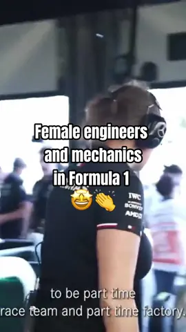 We love seeing more and more women working as engineers and mechanics in #F1 🤩   #WomenInMotorsport #Formula1